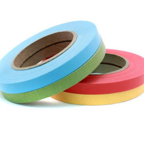 1 2 inch colored paper tape 60 yard rolls