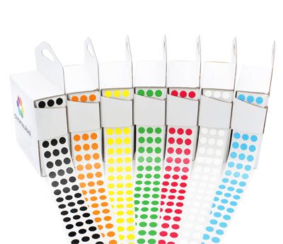 0.25" Standard Coding Dots Variety Kit