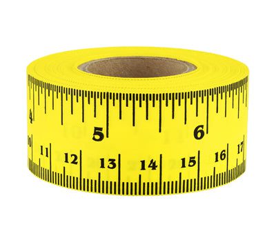 1" Yellow Measuring Tape