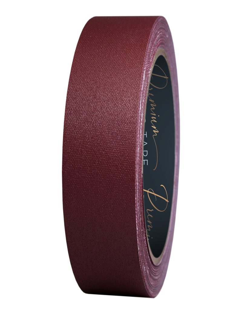 1 inch Burgundy Cloth Tape copy