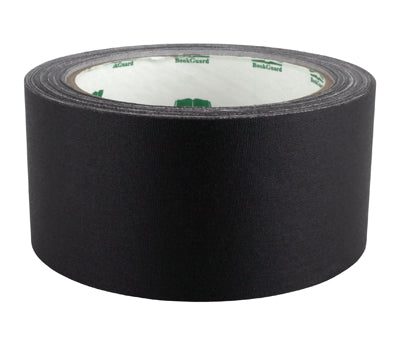 2" Black Premium Cloth Book Tape