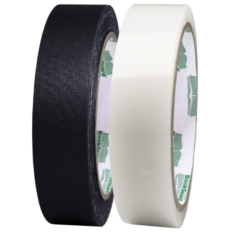 VB098 1 inchblackclothtapeand1 inchpolytape