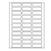 0.75" x 2.25" Blank Printer Labels