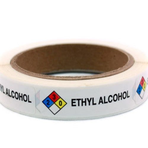 ethyl alcohol stickers