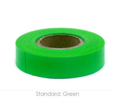 0.5" Removable Green Labeling Tape