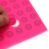 0.75" Circle Labels for Printers - Fluorescent Pink