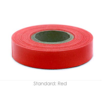 0.5" Removable Red Labeling Tape