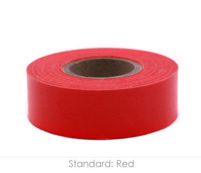 0.75" Removable Red Labeling Tape