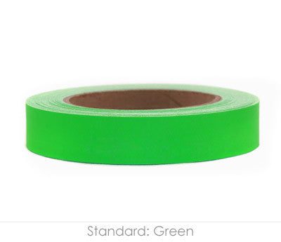 1" Removable Green Labeling Tape