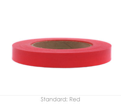 0.75" Removable Red Labeling Tape